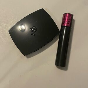 Lancôme color design palette eyeshadow/rose medley & Mascara-01 BLACK (New)
